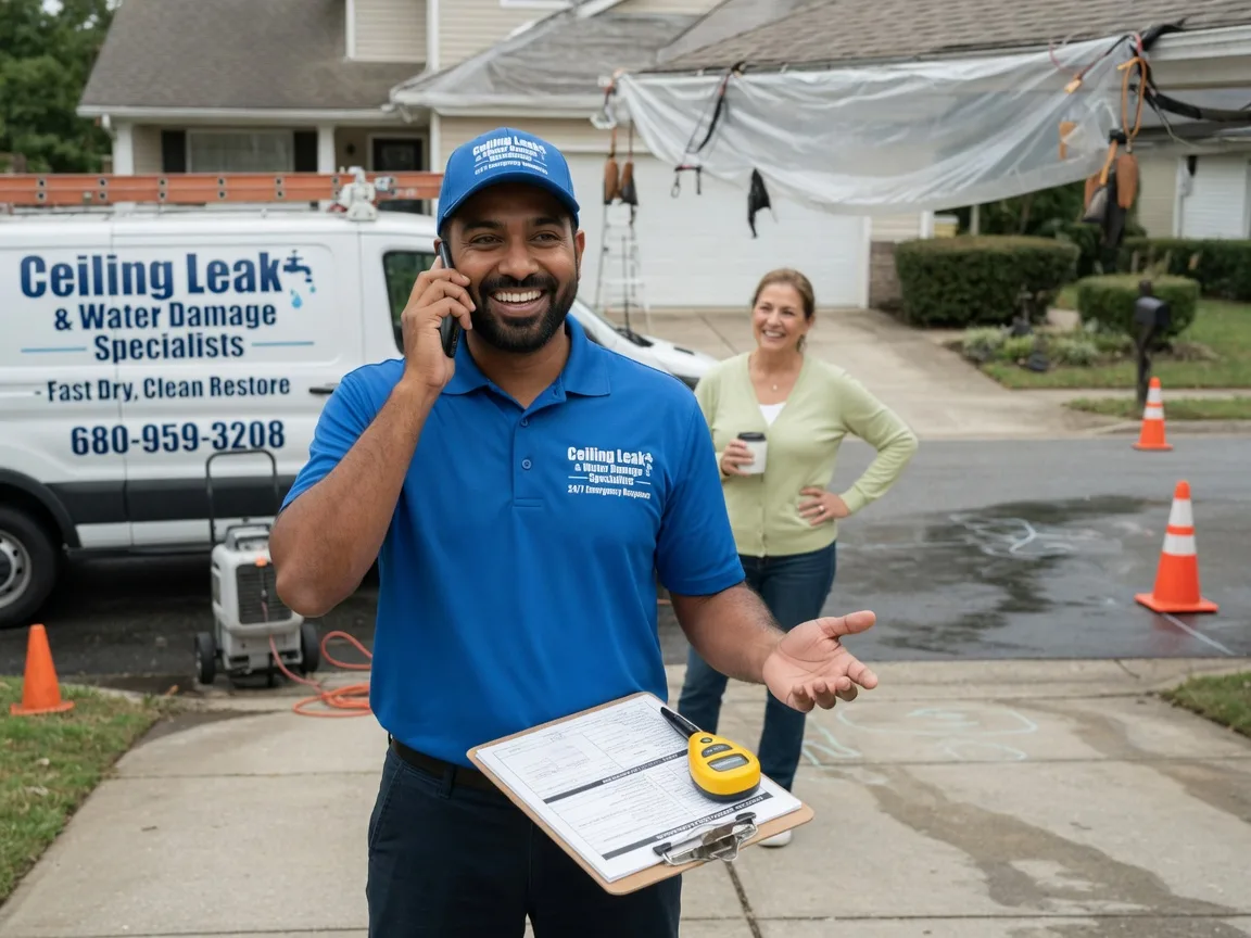 Ceiling Leak Cleanup Hyrum, UT FAQs